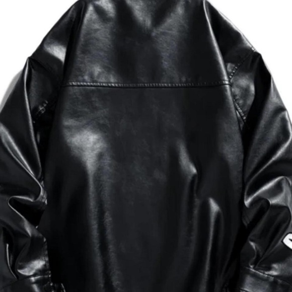 Black Racing Jacket - Picture 3 of 4
